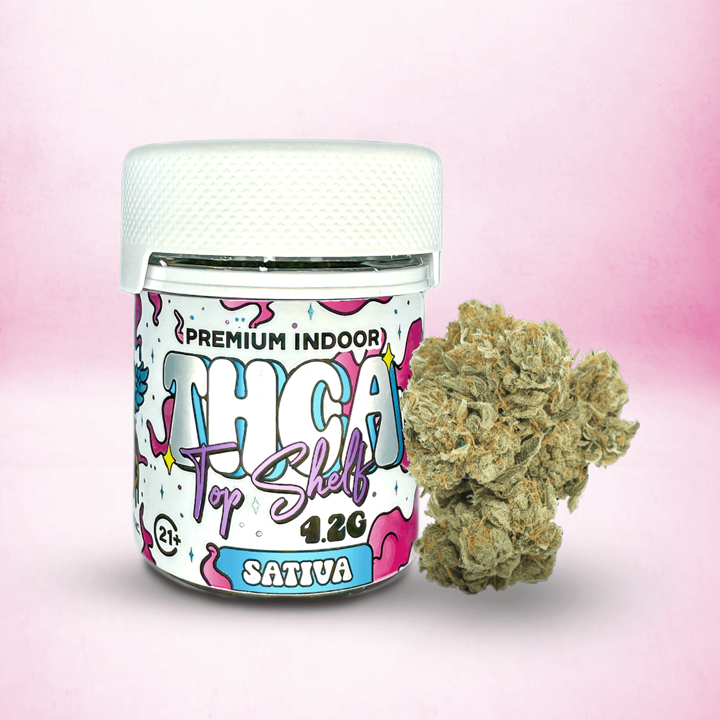 TOP SHELF THCA FLOWER • SATIVA • MAUI WAUI