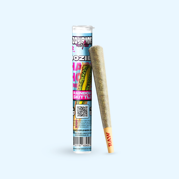 Rainbow Skittlz - 2G Oozies THCa Hash Holes Prerolls