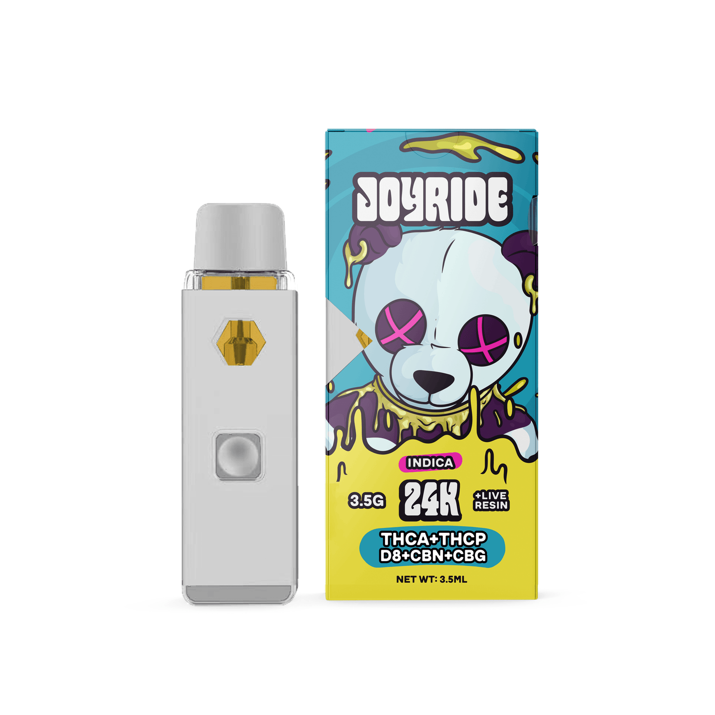 GAME OVER THCA • 3.5 GRAM DISPOSABLE • 24K