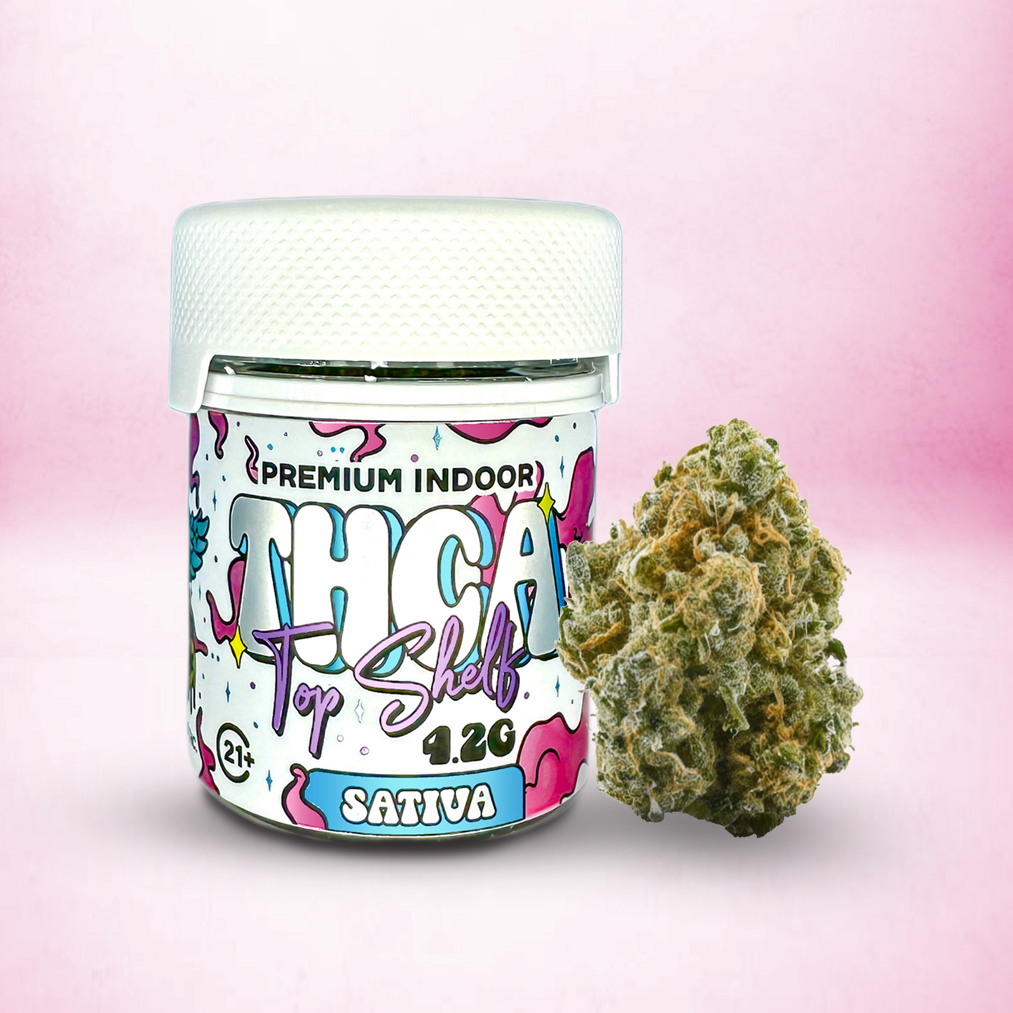 TOP SHELF THCA FLOWER • SATIVA • ALASKAN THUNDERFUCK