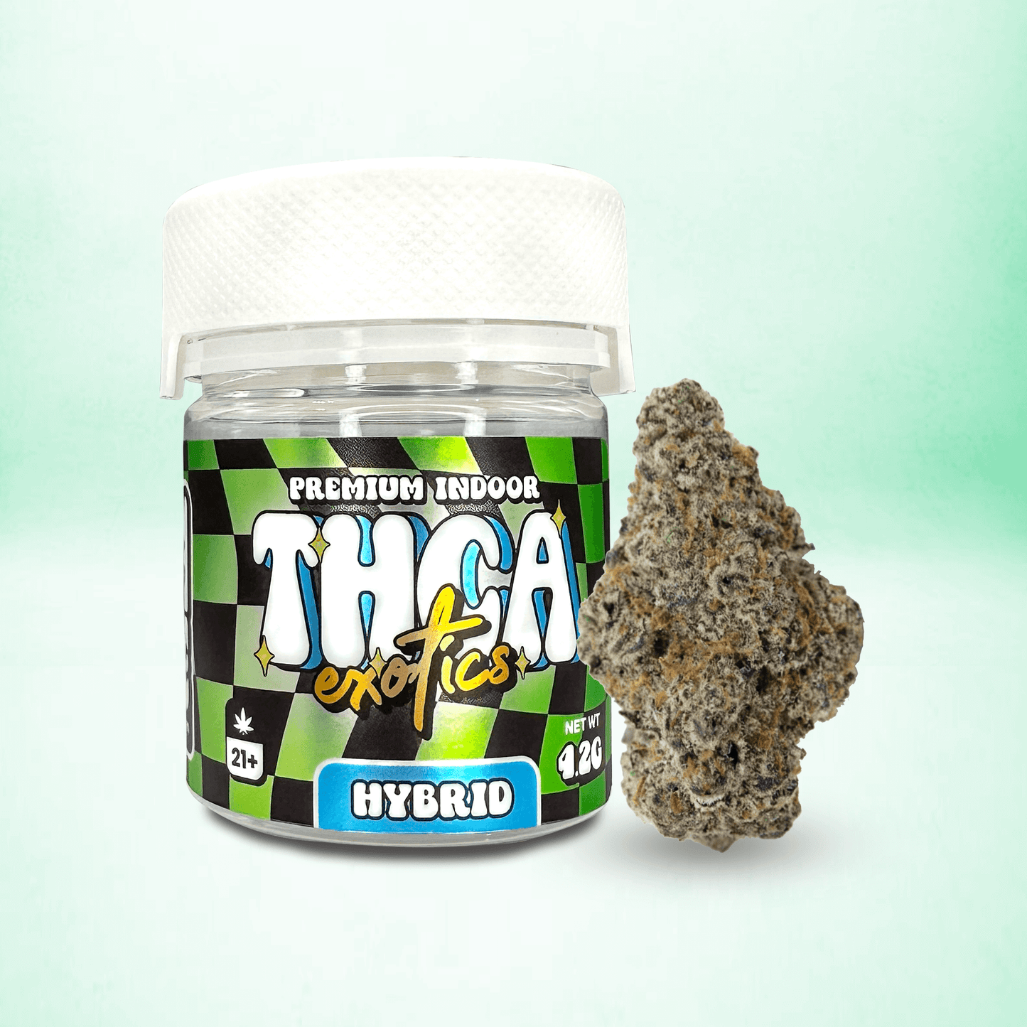 EXOTIC THCA FLOWER • HYBRID • GLITTER BOMB