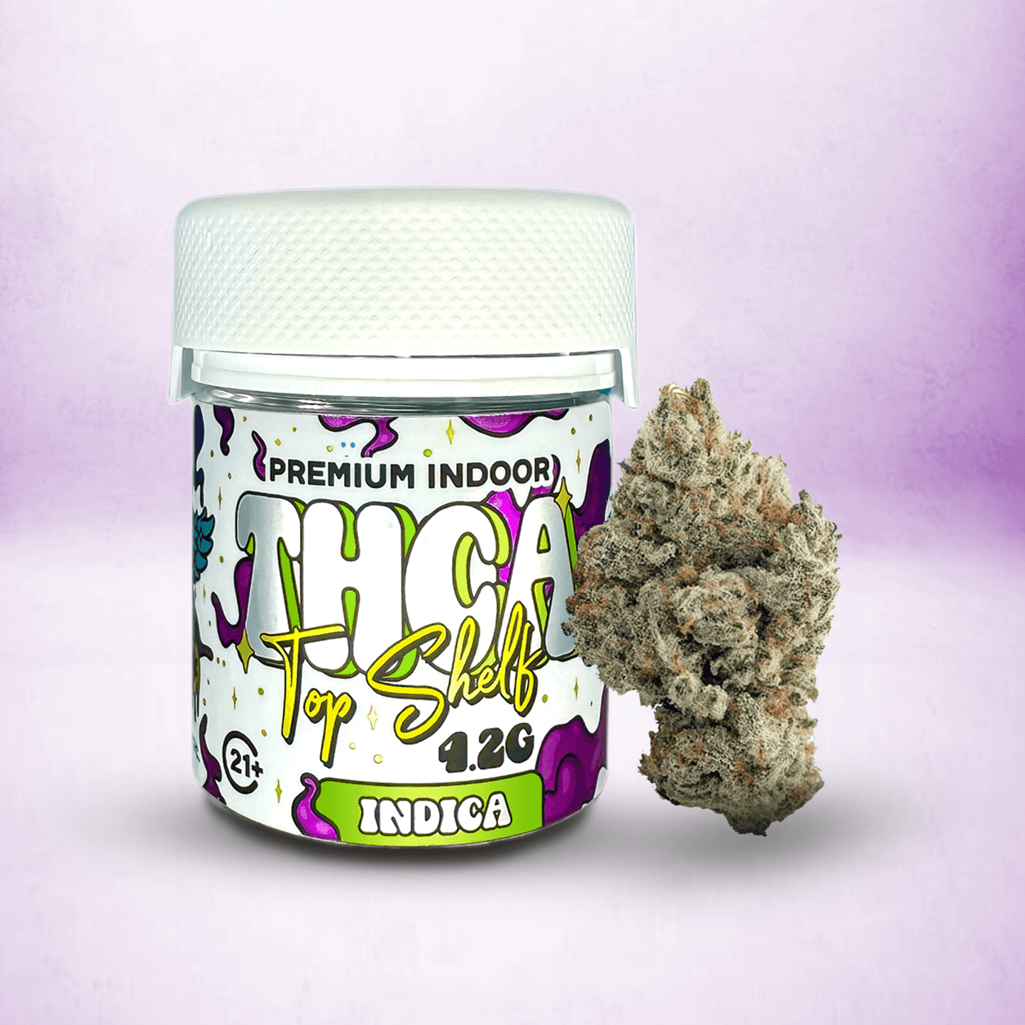 TOP SHELF THCA FLOWER • INDICA • GUSH MINTS