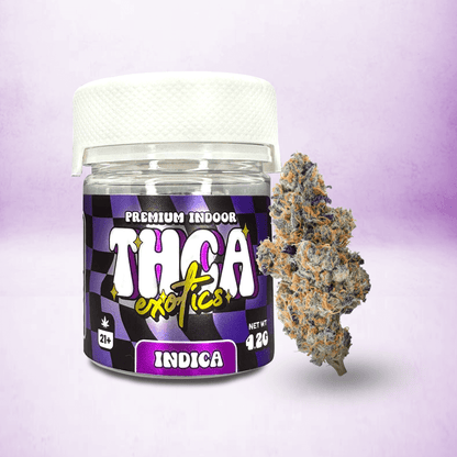 EXOTIC THCA FLOWER •  INDICA • KUSH KRASHER